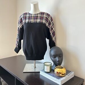 Michael Phillips⎪Vintage Plaid Sweater